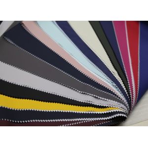 0.3 - 0.4mm Thickness PU Synthetic Leather Dry Process For Garment And Raincoat