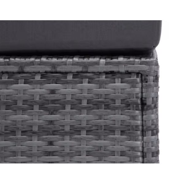 Outdoor Wicker Rattan Sofa Set Rattan Chair Sectional Cushion Lawn Garden Furniture