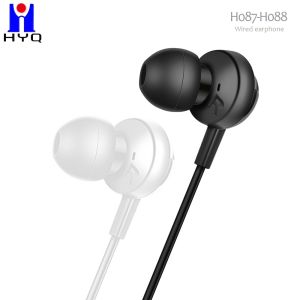 20000Hz 35mm Wired In Ear Earphones For Telephone