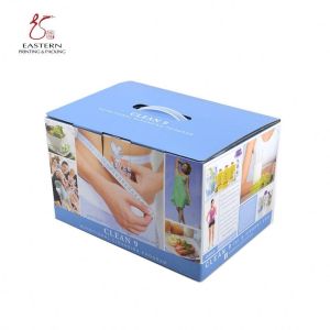 Quality Electronics Printing Cardboard Carrying Box 4C Printing With Handle for sale