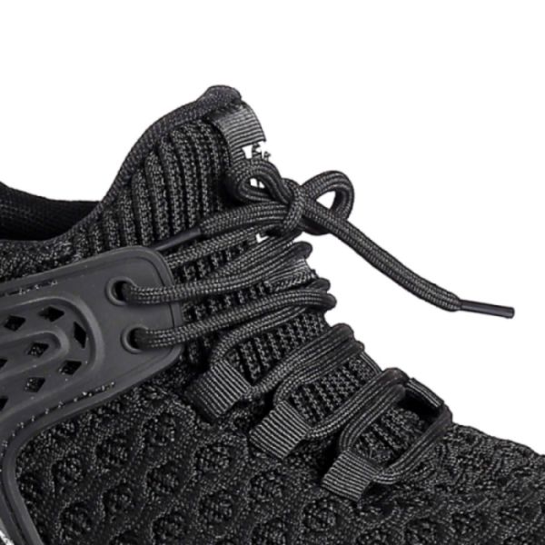 Breathable Fly Knit Safety Shoes Puncture Resistant Metal Safe Toe PU Outsole Footwear Sport Safety Shoes