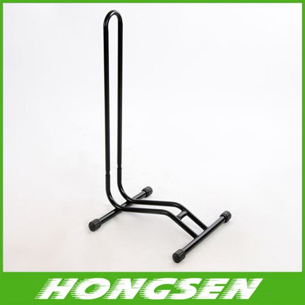 Buy Round foot L type parking bicycle frame display cycle wheel rim display rack at wholesale prices