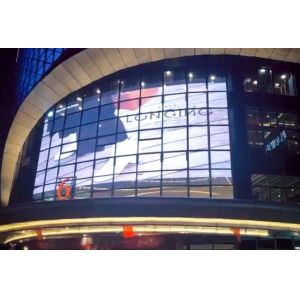 5000cd/ M2 Transparent Glass LED Screen Panel 1/ 11 Scan P5.6 LED Mesh Curtain