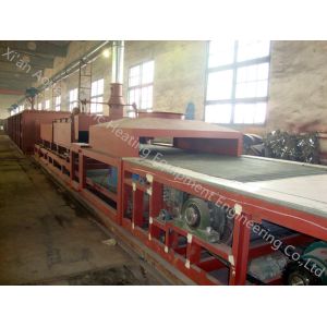 Heavy Duty Continuous Brazing Furnace , Alu Brazing Oven Completed Control System