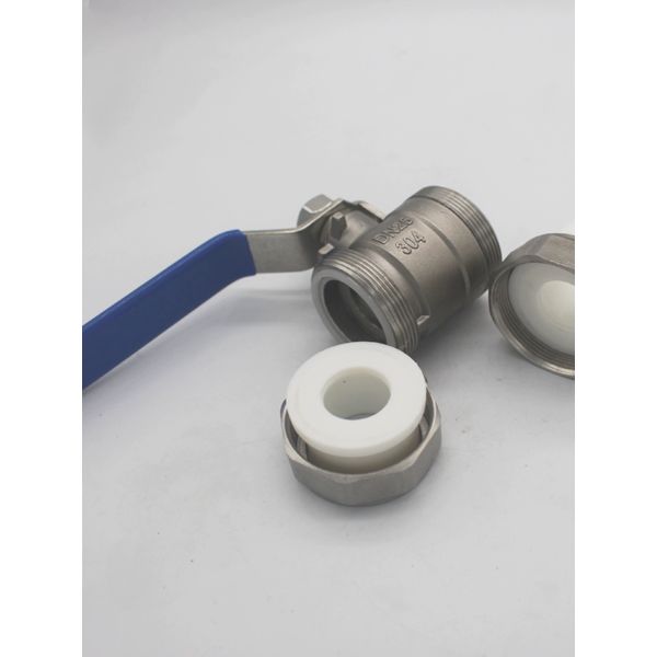 Stainless Steel Double Union Hot Welding Water Ball Valve for Industrial Applications