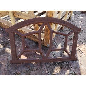 Van-T Fixed Metal Window Frames With Spray Paint / Sandblasting Surface