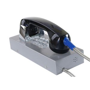 Heavy Duty Vandal Resistant Telephone , Metal Rugged Emergency Telephone With