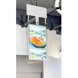 Double Sided Digital Signage 43 Inch Touch Screen LCD Advertising Display