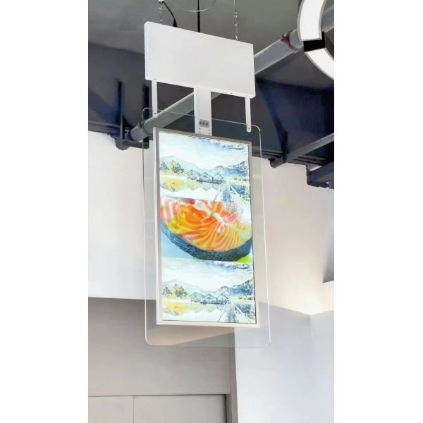 55 Inch Shop Window Digital Signage Display High Brightness LCD Screen Digital