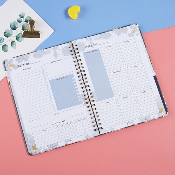 300gsm Cover Weight Custom Journal Notebook Perfect for Business Needs in 5.8 X 8.3 Inches Page Size