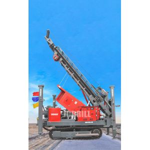 400m Depth Yuchai Engine Crawler Water Well Drilling Rig CWD400