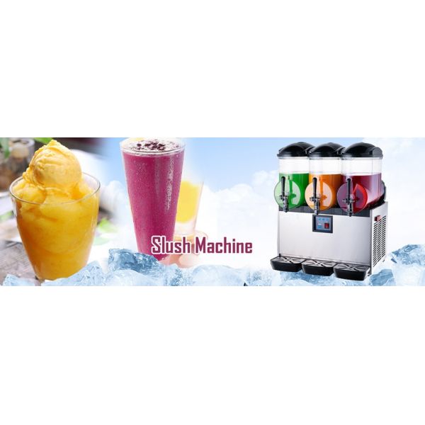 220V/50Hz 48 KG Slush Puppy Machine 420x590x810mm