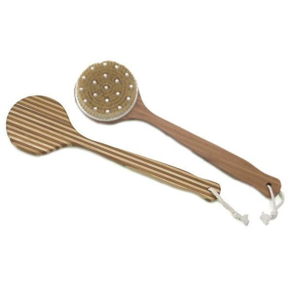Buy Bristle Long Handled Back Brush , Household Exfoliating Body Brush at wholesale prices