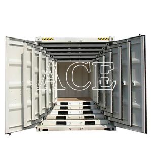 Quality 5 CBM Capacity Custom Color Mini Shipping Container Set with Logo 5ft to 10ft Steel and Corten Material for sale