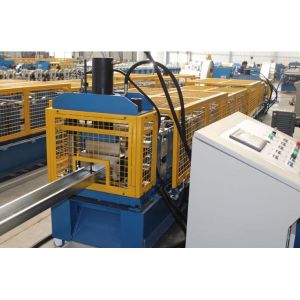 Hydraulic Punching 18stations C Purlin Roll Forming Machine PLC