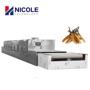 Microwave Commercial Sterilization Machine Energy Saving For Medicinal Materials
