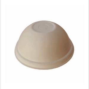 Cup Lids, Cup Holder. White/Nature, Sugarcan Bagasse, Biodegradable and