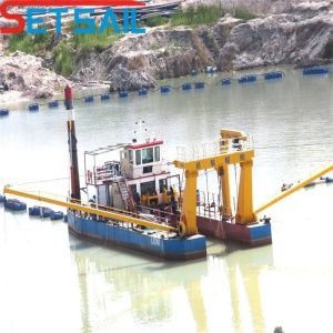 Water Flow 800m3 Diesel Engine 8 Inch Cutter Suction Dredger with Customized