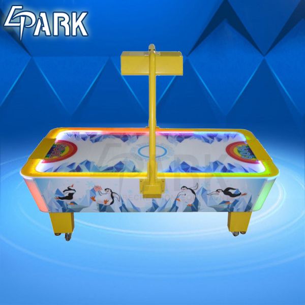 Buy Ice Air Hockey Coin Operated Arcade Machines For Hypermarket CE Certificate at wholesale prices