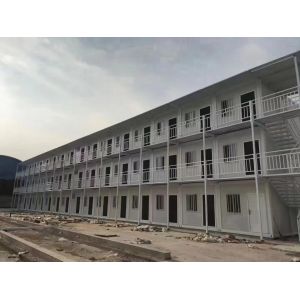 MGO Board Floor 20ft 40ft Prefab Folding Container Homes Folding Flat Pack