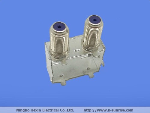 Buy FTTH metal shielding cans with RF connector at wholesale prices