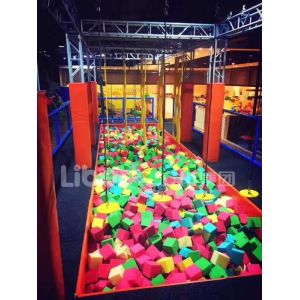 273M2 Discount Large Children Trampoline Gymnastic Indoor Trampoline Equipment