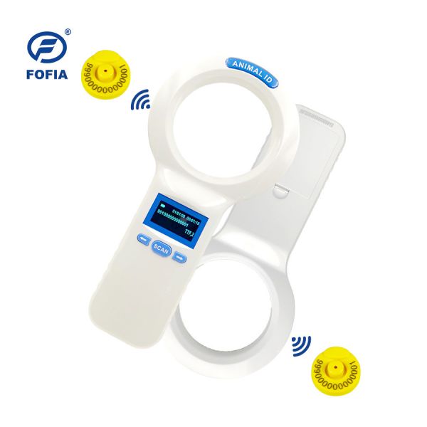 USB Powered RFID Microchip Scanner With 3 AA Power And Built-In System Clock