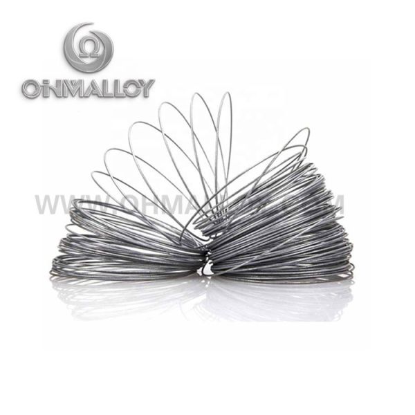 Buy Magnetic FeCrAl Alloy Aluchrom W Round Wire For Formed Tubular Heaters at wholesale prices