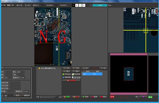 500mm/S AOI PCB Inspection Equipment , Printed Circuit Board AOI Systems SMTfly-S810