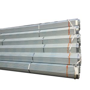 30g/M2-650g/M2 Zinc Coated Galvanized Metal Pipes ISO9001