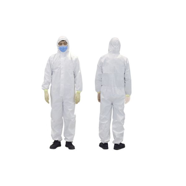 Buy Sterilized Disposable Isolation Gown Thumbhole Sleeves For Dustproof Place at wholesale prices