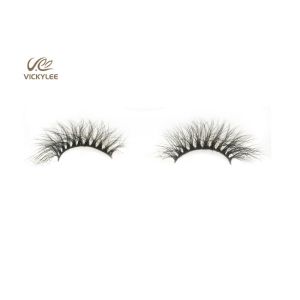 Curly Mink Fan Shaped 8D Dramatic Wispy Lashes