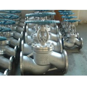 CI Carbon Steel Stainless Steel Flanged Globe Valves for High Pressure