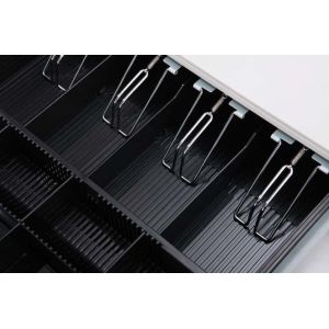 Restaurant Manual Electronic Cash Drawer / Cash Register Money Box 410M