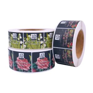 China Oilproof SGS Waterproof Printable Sticker Paper For Perfume Bottle on sale