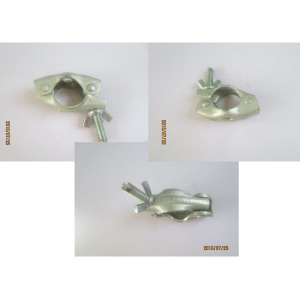 Q235 pressed half Scaffolding swivel coupler / Pressed single coupler
