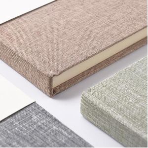 A5 Hardcover Journal Printing , cloth fabric Hardbound Journal Notebook