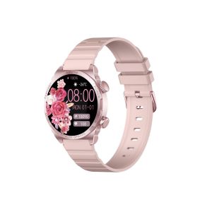 KW288 Womens Waterproof Smart Watch 1.3 Inch Round Smartwatch