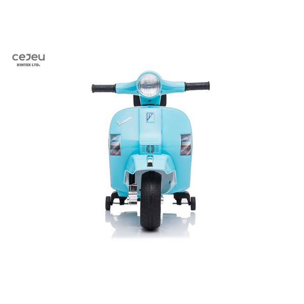 EN62115 Mini Vespa Scooter 6V 3KM/HR Mp3 Play For 5 Year Olds