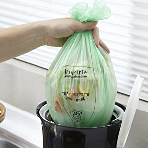 fresh air, compost, compost bags, garbage, garbage bags