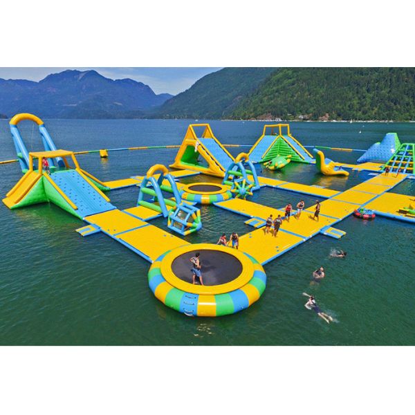Buy Floating Playground Inflatable Water Park / Inflatable Water Toys at wholesale prices