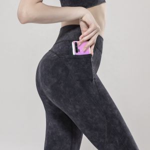 Women Seamless High Waist Band Leggings For Yoga