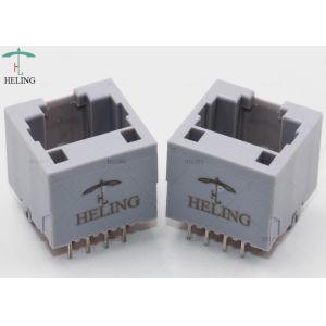 180 Degree Vertical RJ45 Lan Connector None Shielded For Network Datacom