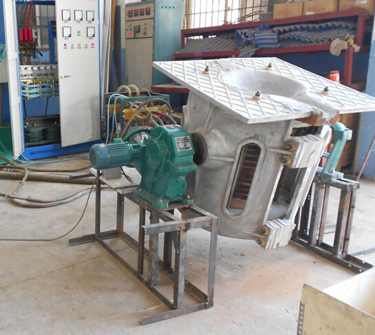 Fast Heating Industrial Melting Furnace , Matched Water Tower Induction Heating Furnace