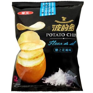 Quality Extoic Snack Wholesale Offering Fleur de sel Sea salt 34g /10 Bags- Asian Snack Brand Wholesale-Veggie Snack for sale