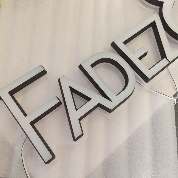 Custom Salon Led Sign Light Enseigne Lumineuse Boutique Name Hair Salon Store Boutique Sign