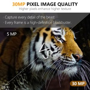 Infrared Hunting Camera with 30MP Photo and 1080P Video Capability PIR Function