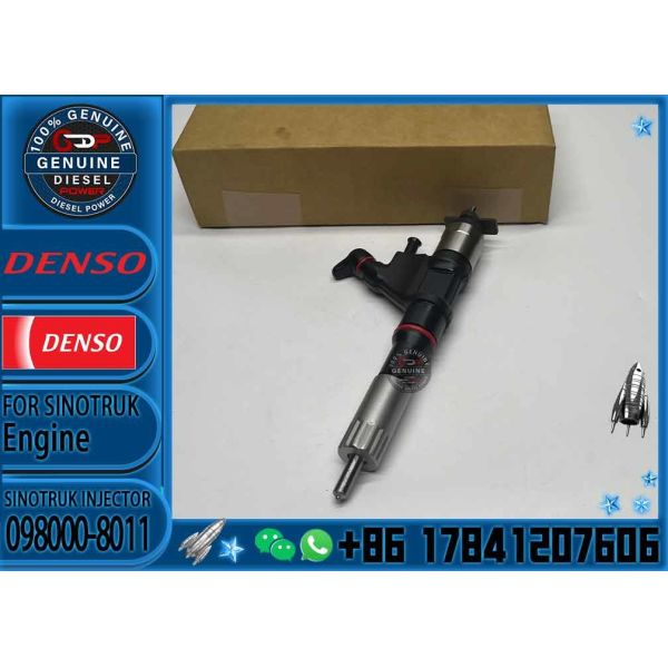 Common Rail Diesel Fuel Injector 095000-8910 VG1246080106 098000-8011 VG1246080051 For SINOTRUK HOWO