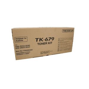 Model TK - 679 Black Compatible Mita Kyocera 2560 Toner Copier 20000 Pages