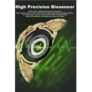 Amoled Round Rugged Waterproof Outdoor Smartwatch Contactless R1 Pro